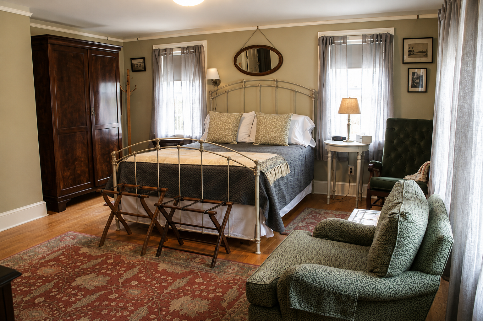 The Architect's Room at The Baker House